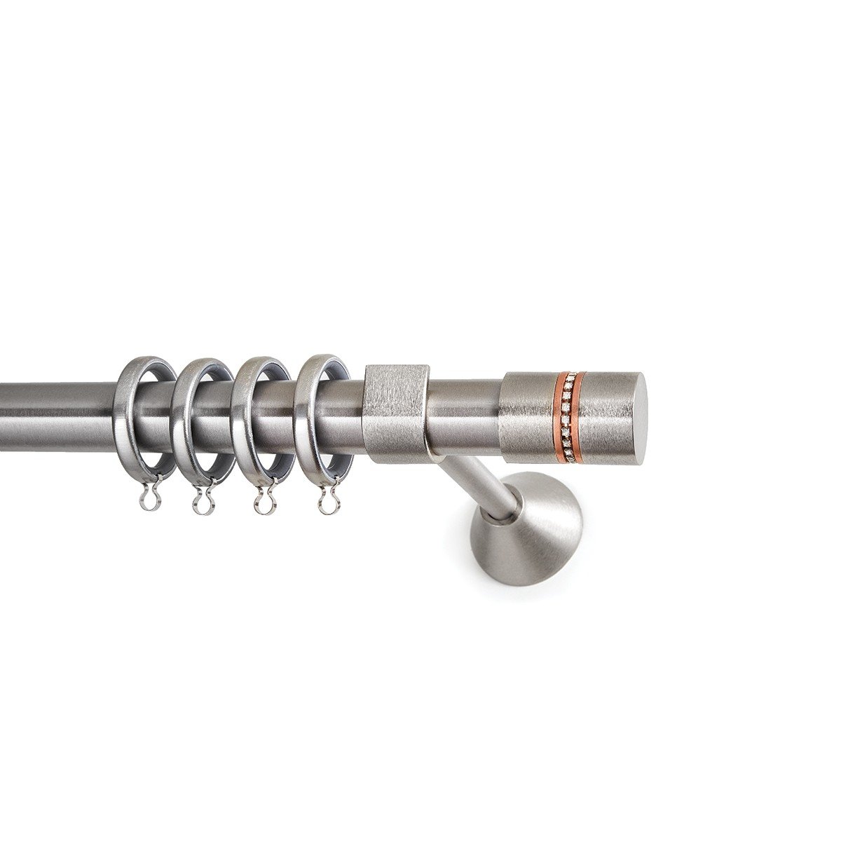 akis kourtinoxila 14.12.227894_b Μεταλλικό Κουρτινόξυλο Νίκελ Ματ Φ25 - Image 1