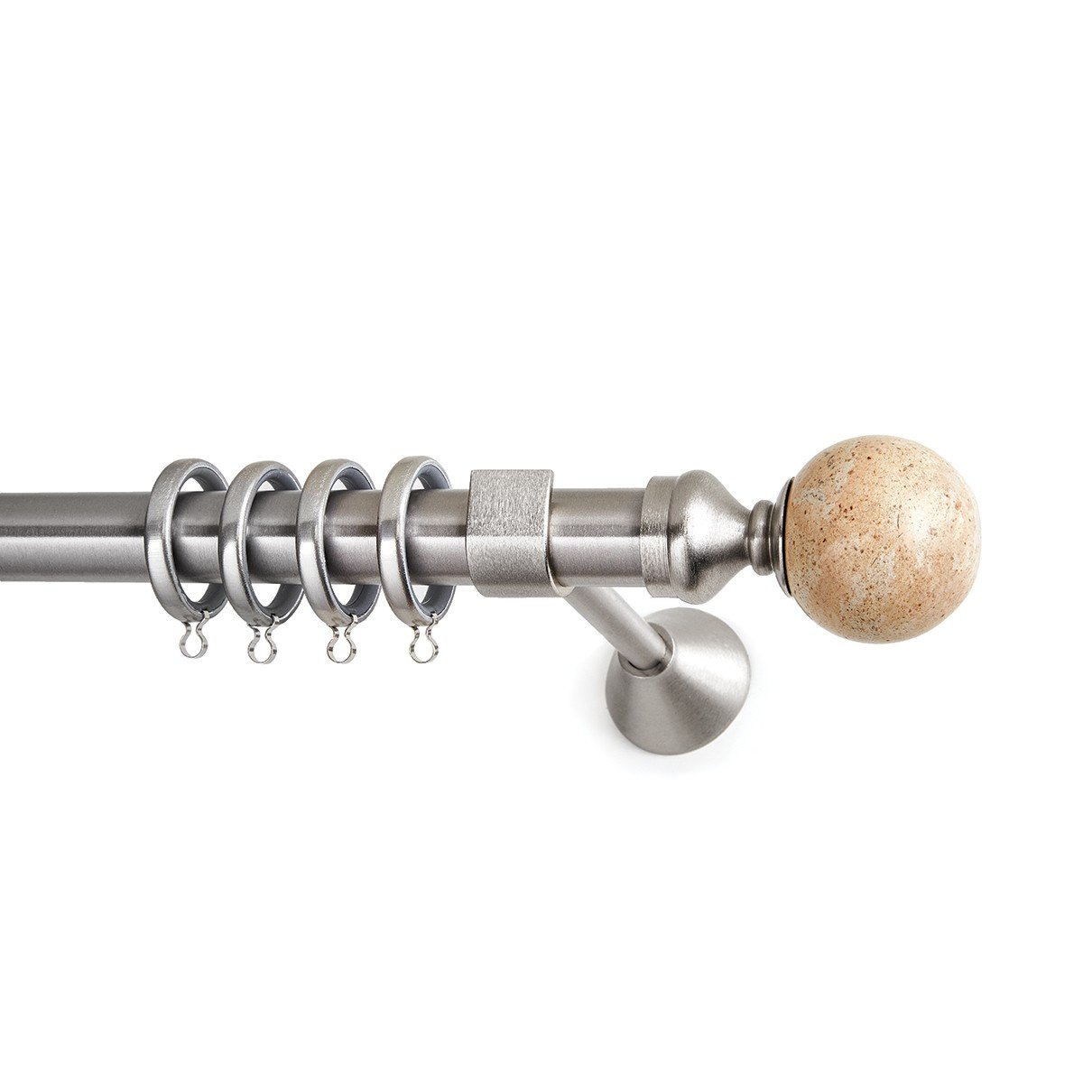 akis kourtinoxila 14.12.227898_b Μεταλλικό Κουρτινόξυλο Νίκελ Ματ Φ25 - Image 1