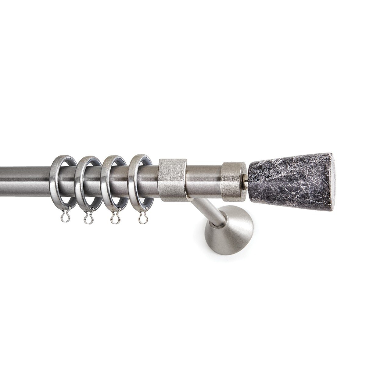 akis kourtinoxila 14.12.227901_b Μεταλλικό Κουρτινόξυλο Νίκελ Ματ Φ25 - Image 1