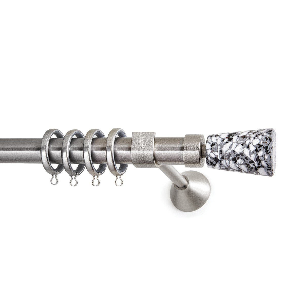 akis kourtinoxila 14.12.227903_b Μεταλλικό Κουρτινόξυλο Νίκελ Ματ Φ25 - Image 1