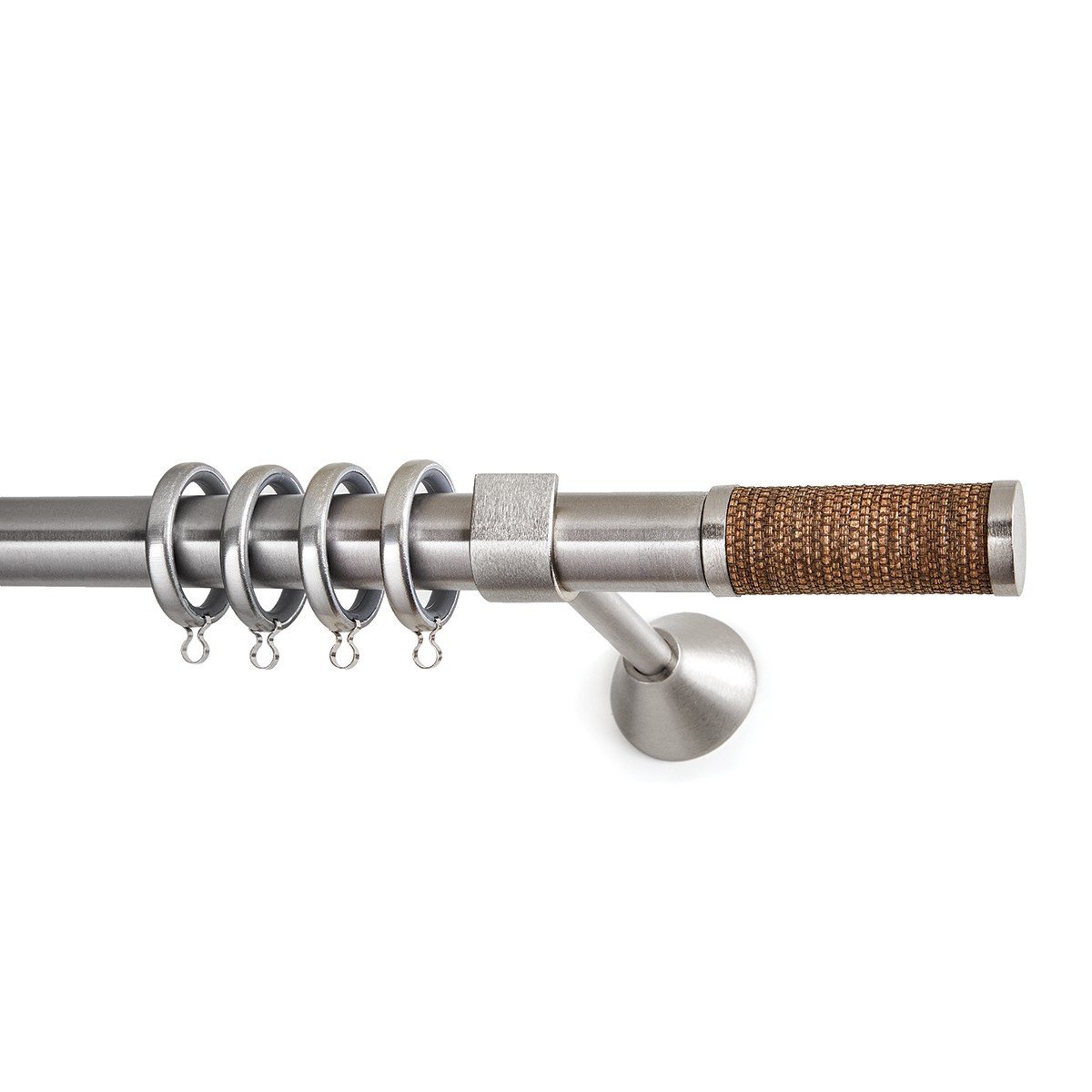 akis kourtinoxila 14.12.227907_b Μεταλλικό Κουρτινόξυλο Νίκελ Ματ Φ25 - Image 1