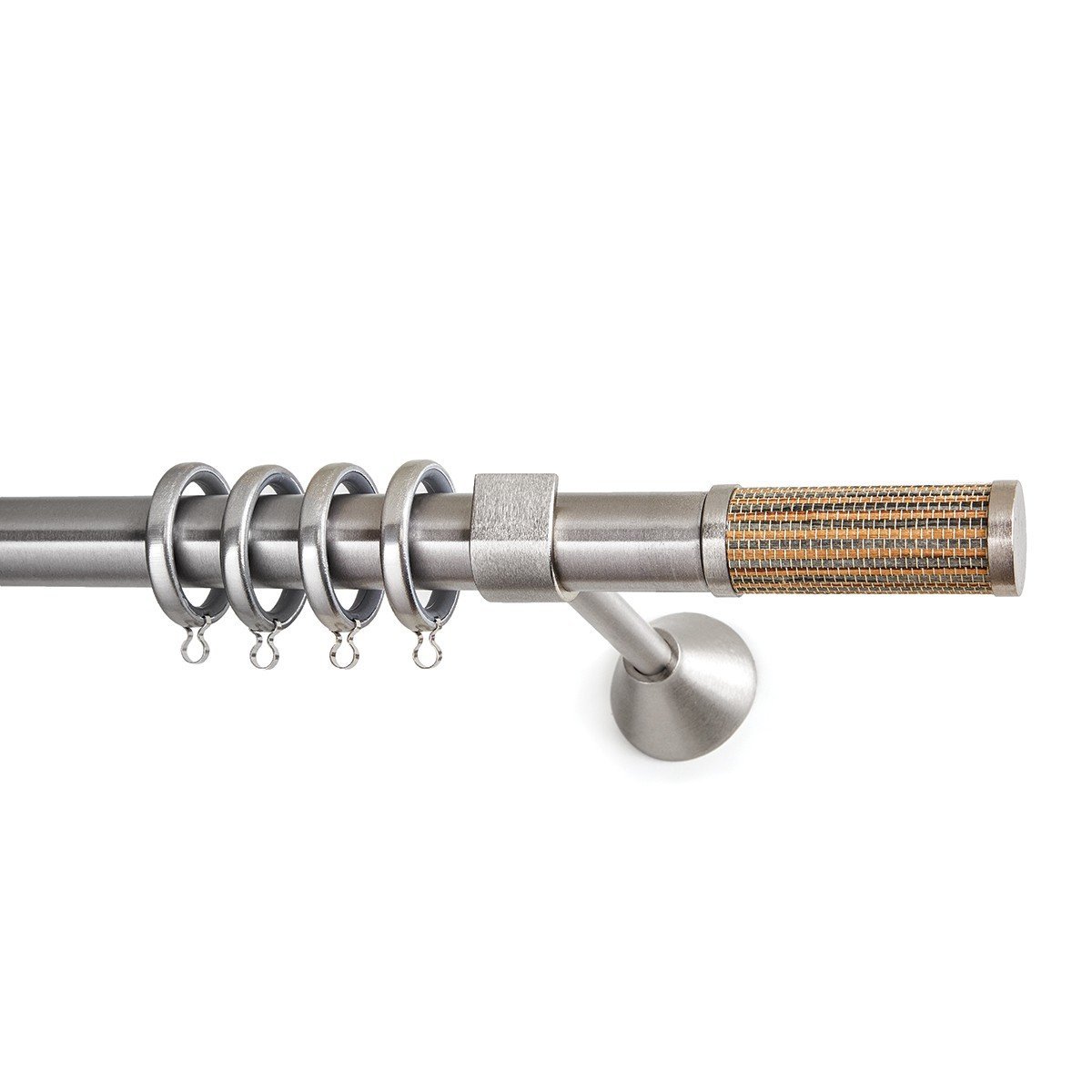 akis kourtinoxila 14.12.227908_b Μεταλλικό Κουρτινόξυλο Νίκελ Ματ Φ25 - Image 1