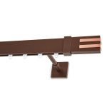 Σιδηρόδρομος Μονός Χωρίς Κρίκους MY11 / Χαλκός Σατινέ NUERA by Anartisi