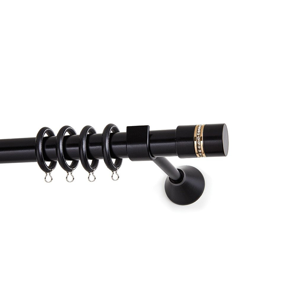 anartisi 24-7-24 (15) Μεταλλικό Κουρτινόξυλο – Μαύρο – Φ25 - Image 1