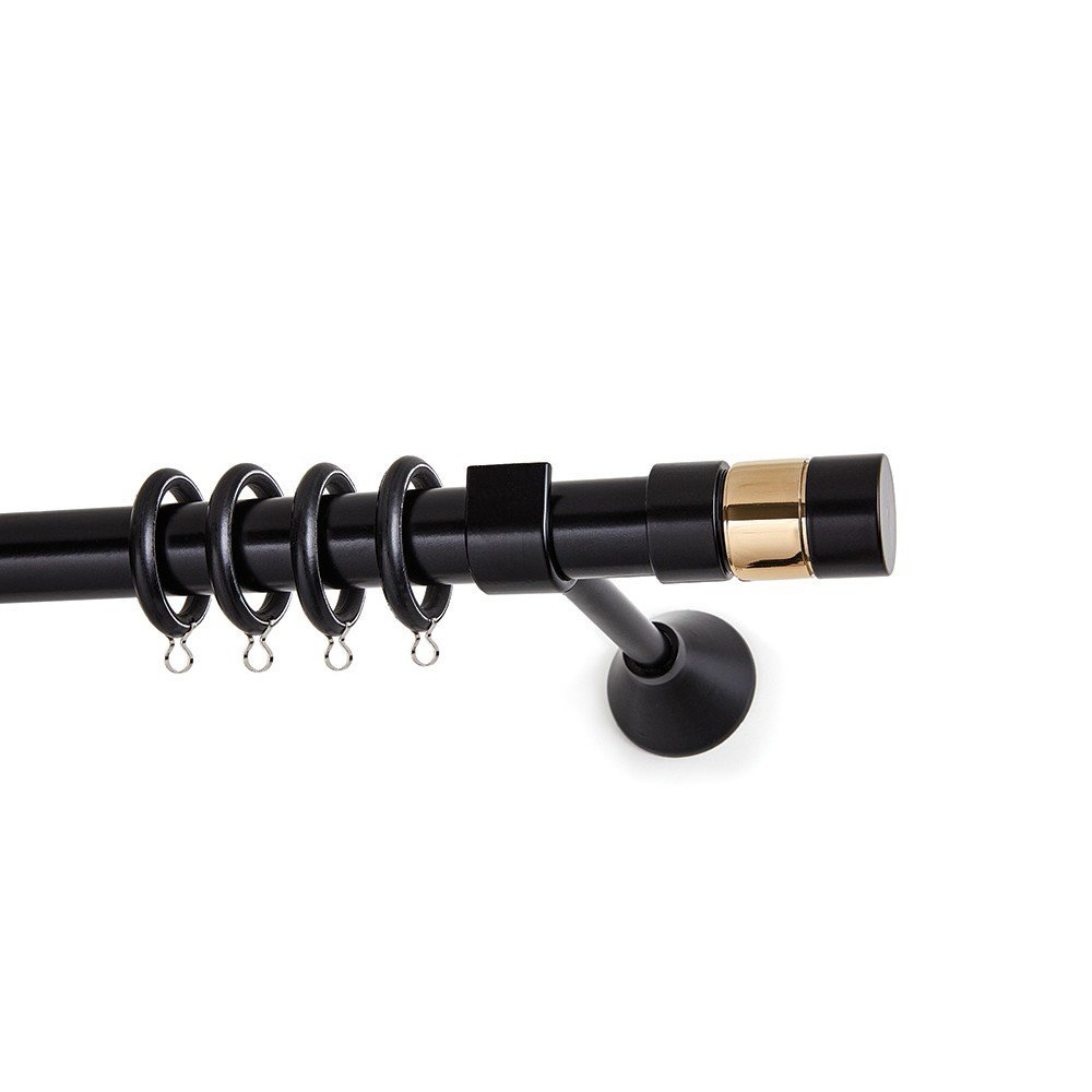 anartisi 24-7-24 (16) Μεταλλικό Κουρτινόξυλο – Μαύρο – Φ25 - Image 1