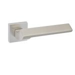 Πόμολα Πόρτας Με Ροζέτα Νίκελ Ματ Best 295