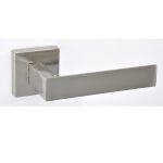 Πόμολα Πόρτας με Ροζέτα Νίκελ Ματ Best 21