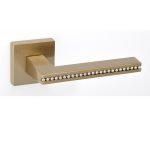 Πόμολα Πόρτας με Ροζέτα Ορο Ματ Best 22SW