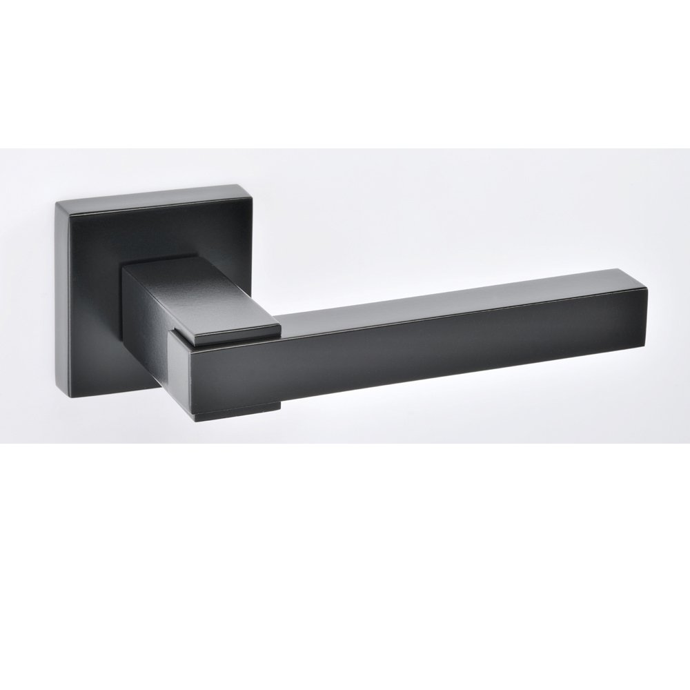 best pomola 17-7-22 (168) Πόμολα Πόρτας με Ροζέτα Μάυρο Ματ Best 521 - Image 1