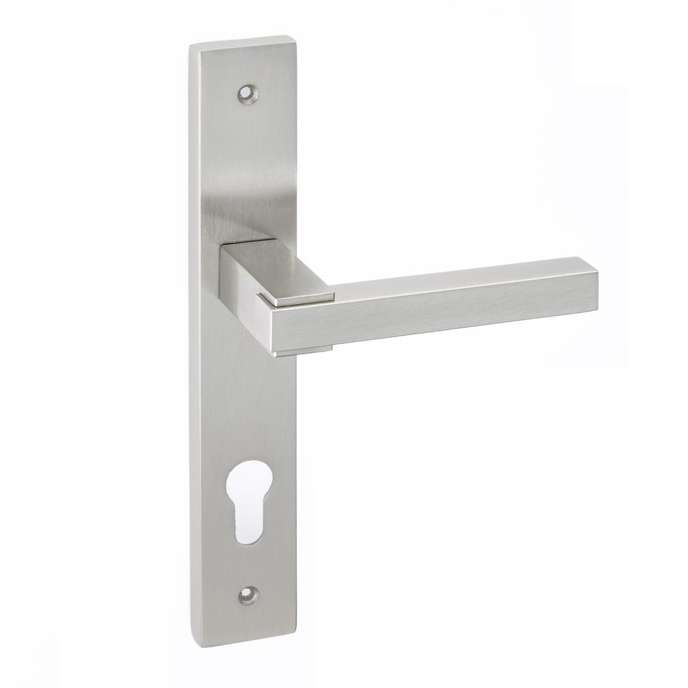 best pomola 17-7-22 (174) Πόμολα Πόρτας με Πλάκα Νίκελ Ματ Best 521 - Image 1