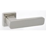 Πόμολα Πόρτας Με Ροζέτα Νίκελ Ματ Best 135