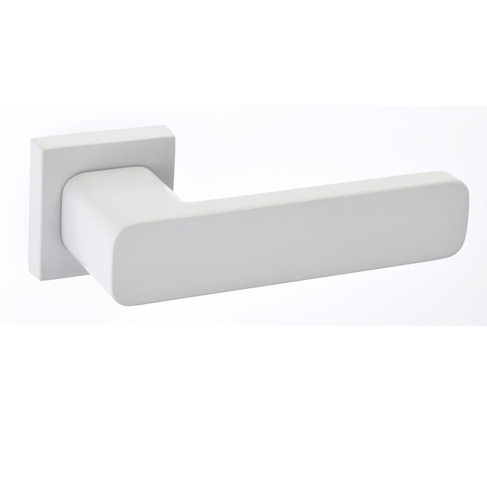 best pomola 17-7-22 (21) Πόμολα Πόρτας Με Ροζέτα Λευκό Ματ Best 135 - Image 1