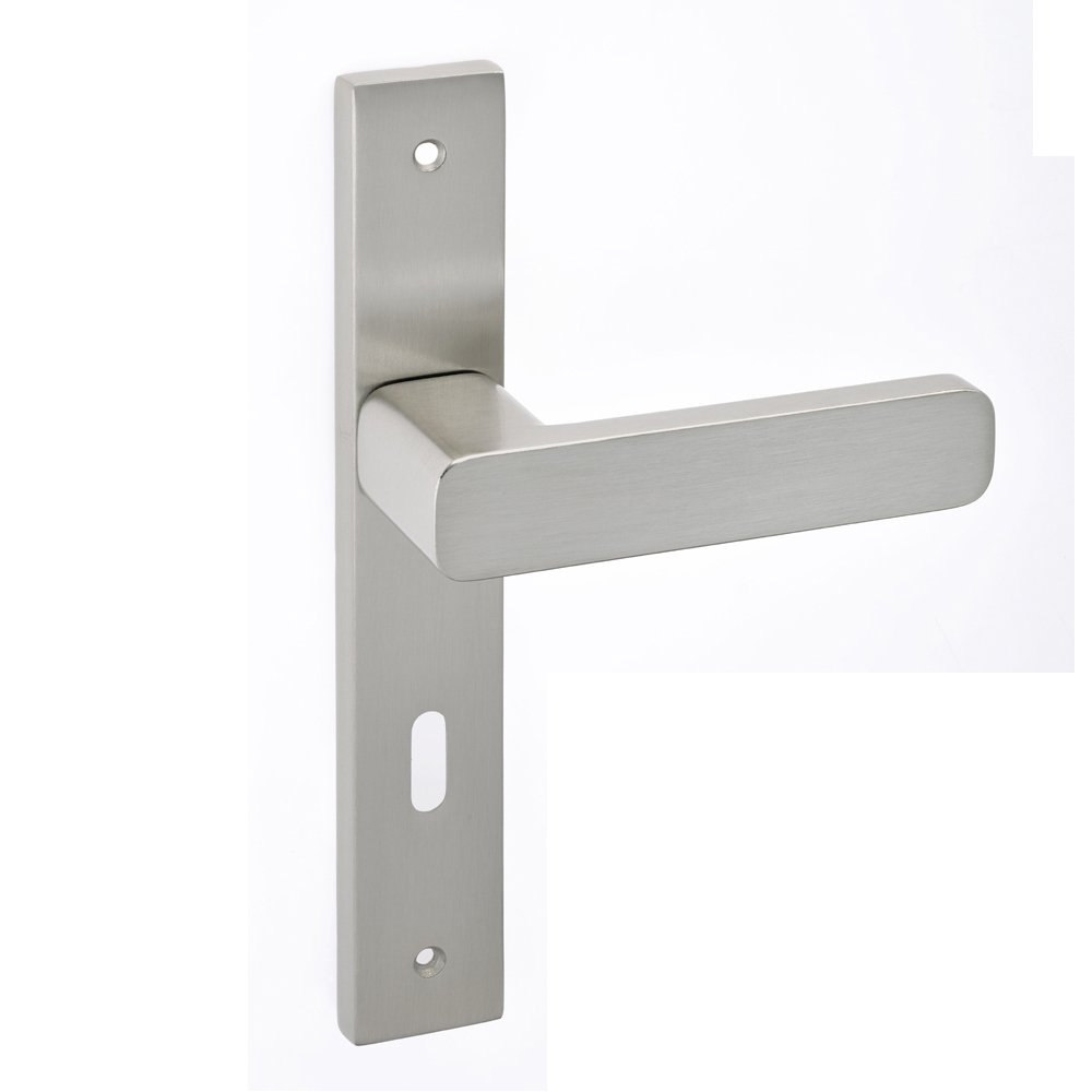 best pomola 17-7-22 (23) Πόμολα Πόρτας Με Πλάκα Νίκελ Ματ Best 135 - Image 1