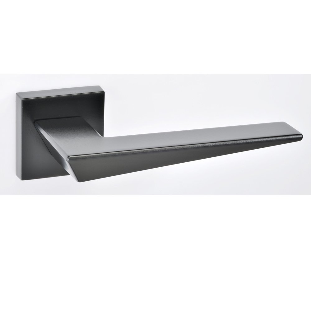 best pomola 17-7-22 (27) Πόμολα Πόρτας Με Ροζέτα Μάυρο Ματ Best 195 - Image 1