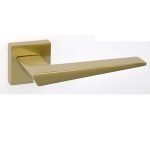 Πόμολα Πόρτας Με Ροζέτα Ορο Ματ Best 195