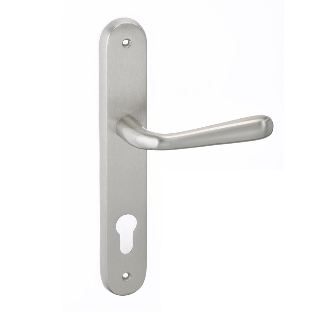 best pomola 17-7-22 (303) Πόμολα Πόρτας με Πλακά Νίκελ Ματ Best 05 - Image 1