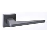 Πόμολα Πόρτας με Ροζέτα Γκρι Best 22