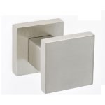 Πόμολο Πόρτας με Ροζέτα Νίκελ Ματ/Χρώμιο Best 41