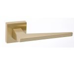 Πόμολα Πόρτας Με Ροζέτα Ορο Ματ Best 185