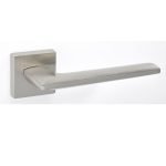 Πόμολα Πόρτας με Ροζέτα Νίκελ Ματ Best 425