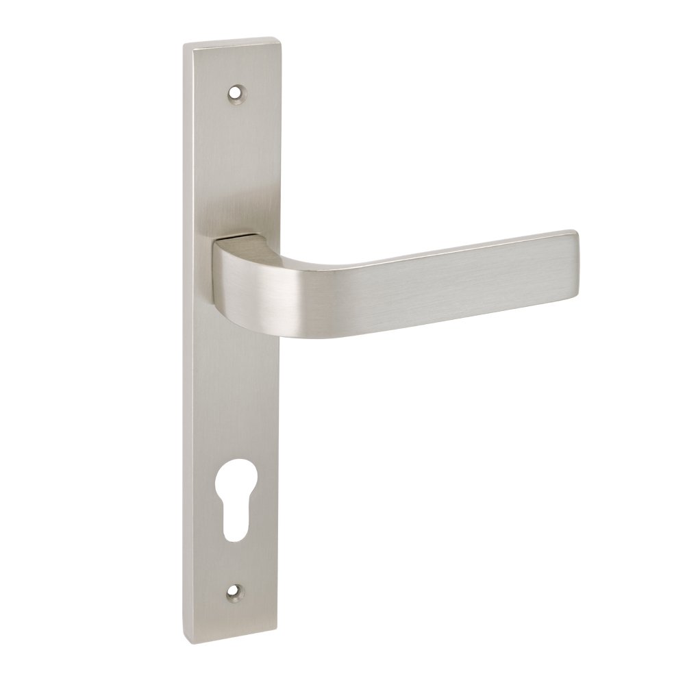 best pomola 17-7-22 (62) Πόμολα Πόρτας με Πλάκα Νίκελ Ματ Best 265 - Image 1