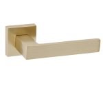 Πόμολα Πόρτας με Ροζέτα Ορο Ματ Best 175