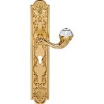 Ιταλικό Επίχρυσο Πόμολο με πλάκα Brilliant Crystal με Swarovski® crystals 018 - Image 2