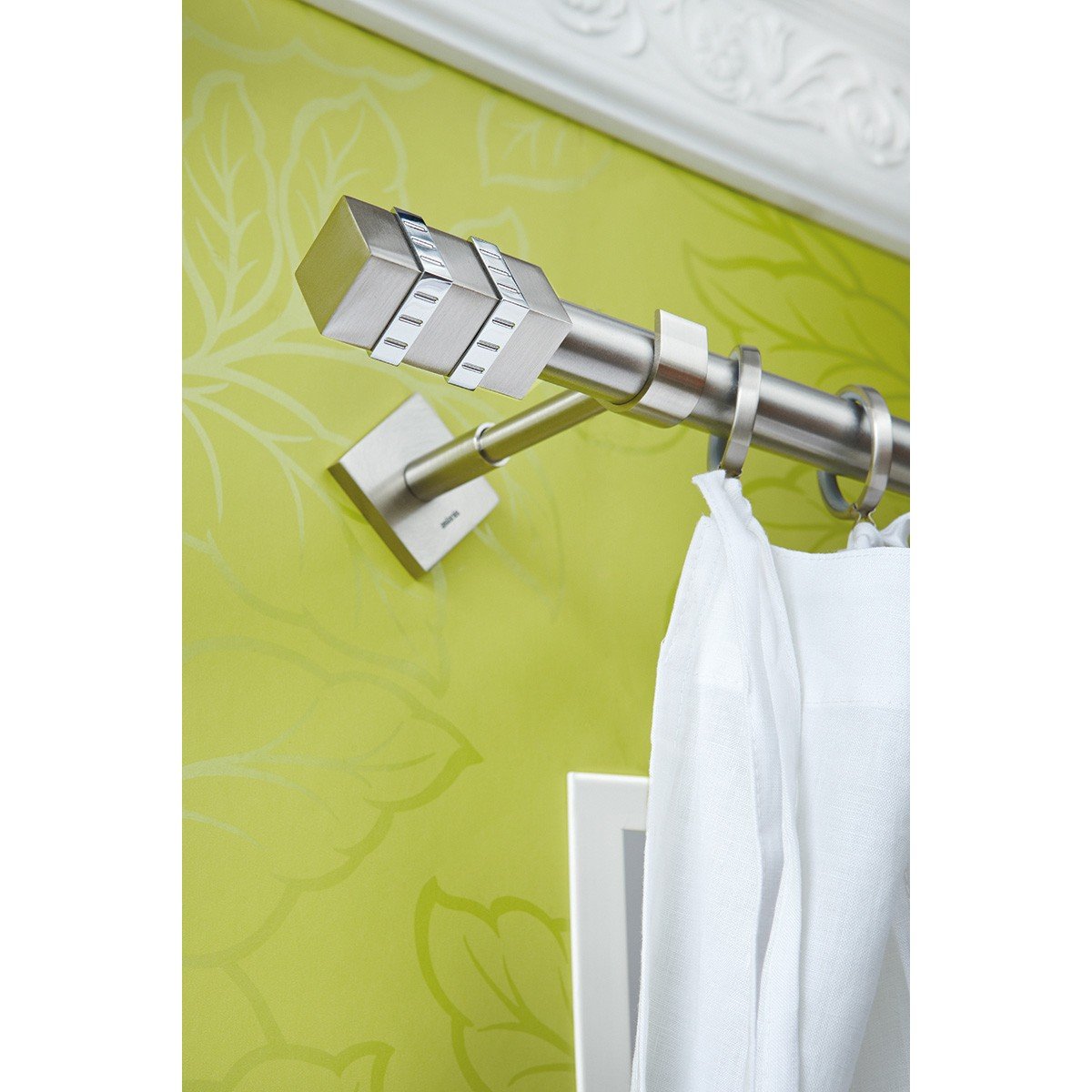 diva Ινοξ κουρτινόξυλα Φ25 της σειράς Ασλάνης και Guy Laroche - Image 1