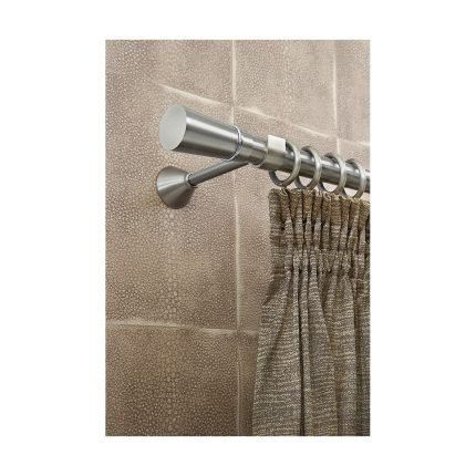 Ινοξ κουρτινόξυλo Φ25 Elena της σειράς Ασλάνης