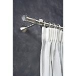 Ινοξ κουρτινόξυλo Φ25 Giorgia της σειράς Ασλάνης