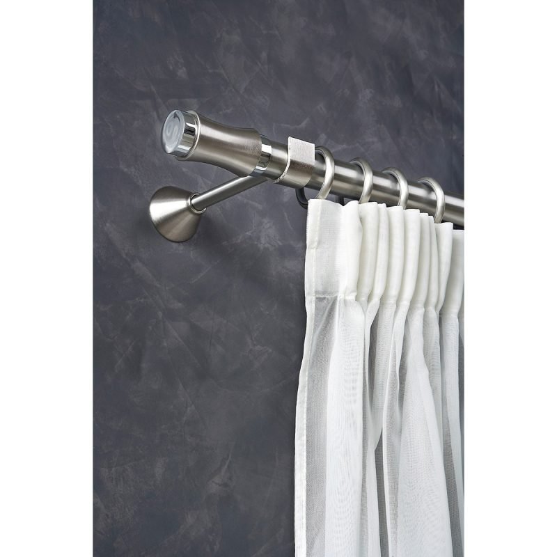 Ινοξ κουρτινόξυλo Φ25 Giorgia της σειράς Ασλάνης