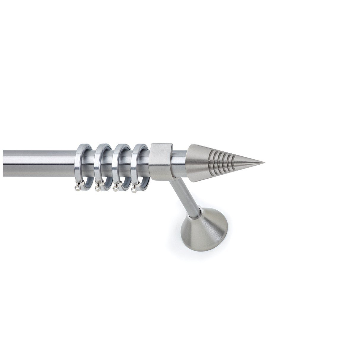 grey copy Μεταλλικό Κουρτινόξυλο Νίκελ Ματ Φ25 - Image 1