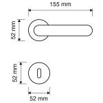 Ιταλικό Επίχρυσο Πόμολο με ροζέτα Shell Mesh με Swarovski® crystals 017 - Image 4