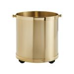 Ορο Ματ Ξυλιέρα με Ροδάκια Ζωγομετάλ Κ11/Ρ 34x34x40cm