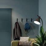 Roline 423 Κρεμάστρα από Χάλυβα Μαύρη Ματ 30x65mm - Image 2