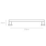 Λαβές Εξώπορτας Best Ορο Ματ/Ορο 704 - Image 2