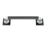 Λαβές Εξώπορτας Best Μάυρο/Χρώμιο 704