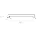 Λαβές Εξώπορτας Best Μάυρο/Χρώμιο 704 - Image 2