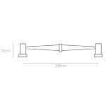 Λαβή Εξώπορτας Αντικέ/Ορο Best 500 - Image 2