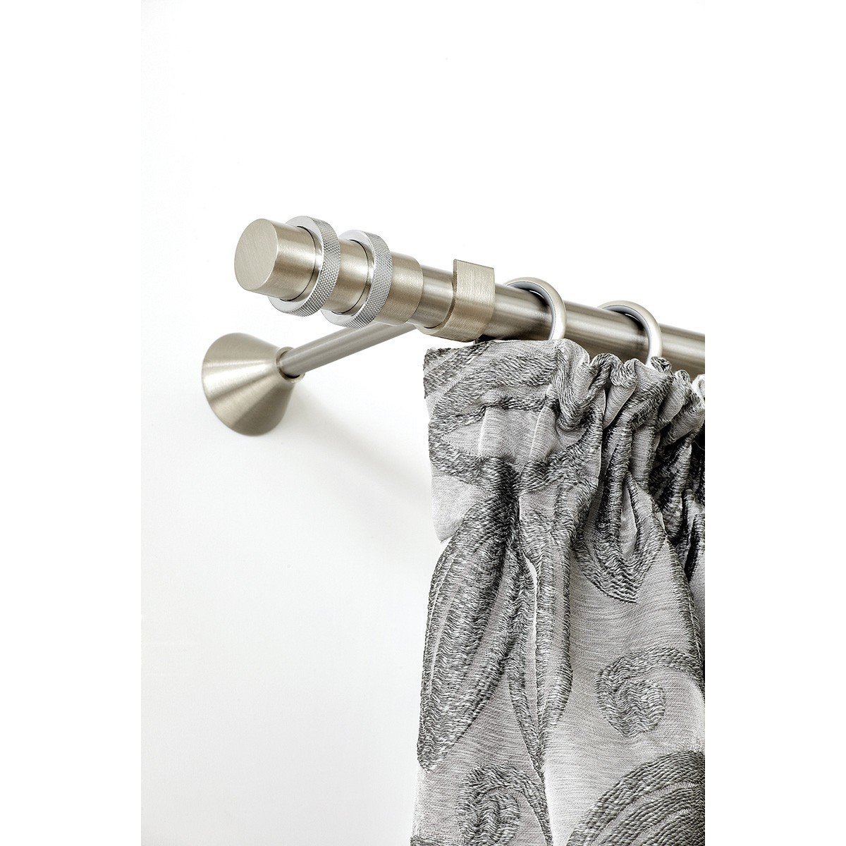 lux Ινοξ κουρτινόξυλo Φ25 Lux της σειράς Ασλάνης