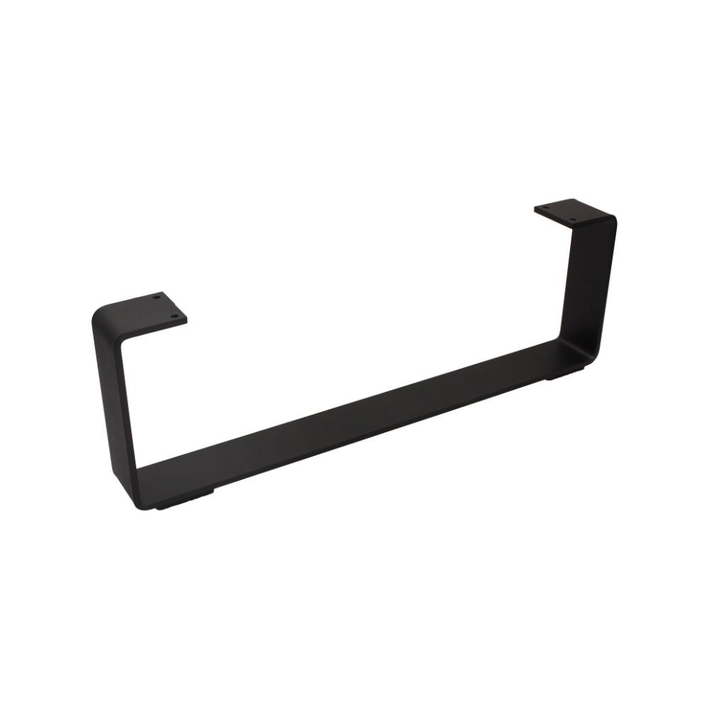 xr:d:DAE_R_q81f8:984,j:31914755668,t:22080107 Roline 200 Πόδι Επίπλου από Χάλυβα Μαύρο Ματ 370x120mm - Image 1