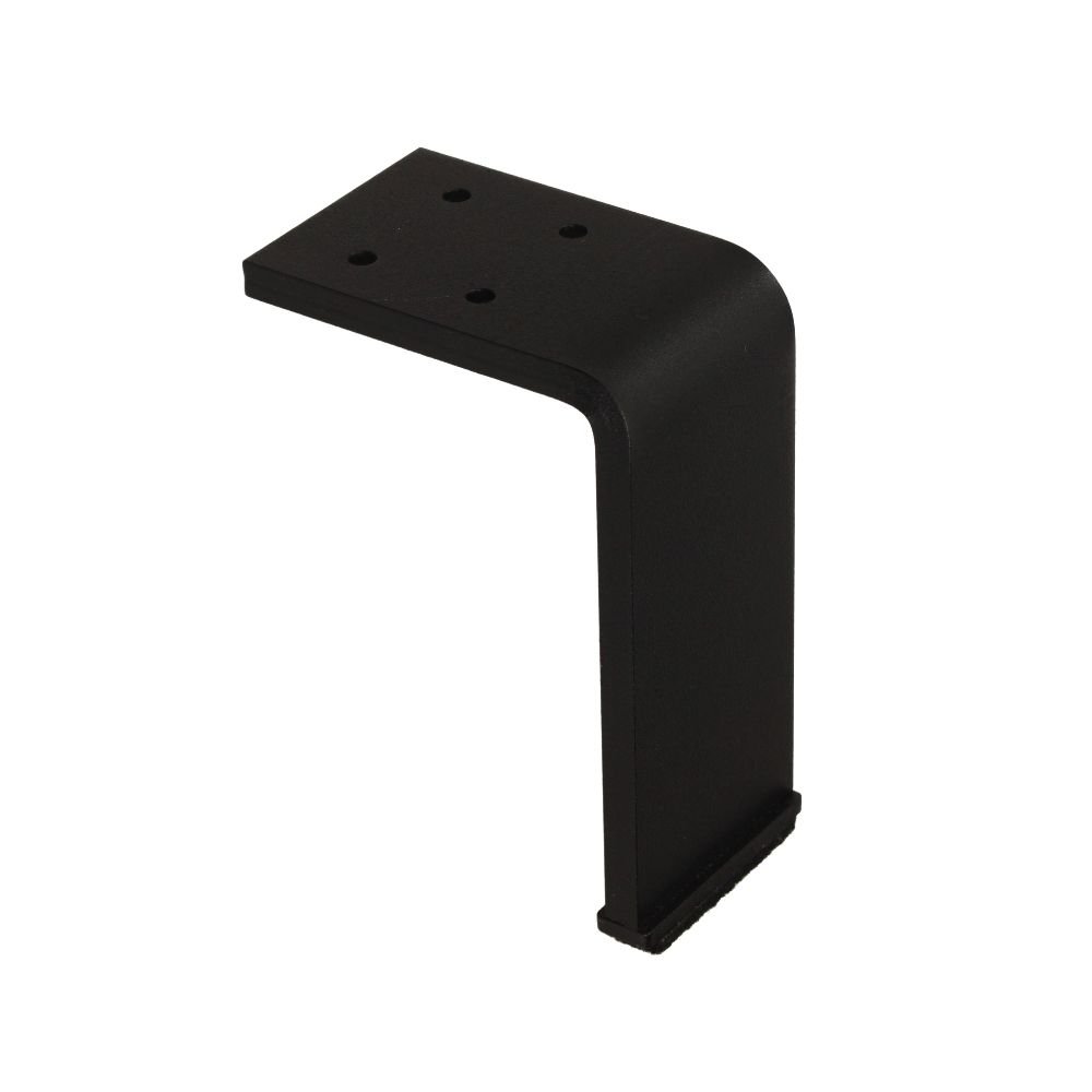 xr:d:DAE_R_q81f8:1167,j:478626960,t:23030909 Roline 205 Πόδι Επίπλου από Χάλυβα Μαύρο Ματ 70x100mm - Image 1