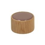 Roline 540-116 Πόμολο Επίπλου από Δρυς Stone Brown Φ36mm