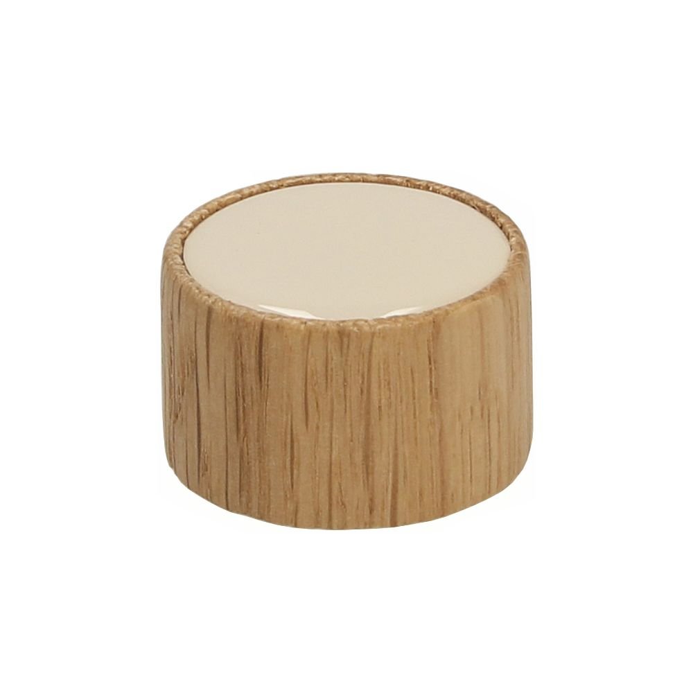 xr:d:DAFAS8BS2_k:1451,j:778458517,t:23031408 Roline 540-113 Πόμολο Επίπλου από Δρυς Vanilla Φ36mm - Image 1