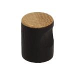 Roline 691 Πόμολο Επίπλου από Δρυς Μαύρο-Δρυς Φ23mm