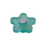 Roline 524 Πόμολο Επίπλου από Πλαστικό Πράσινο Φ42mm