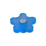 Roline 524 Πόμολο Επίπλου από Πλαστικό Σιέλ Φ42mm