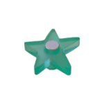 Roline 525 Πόμολο Επίπλου από Πλαστικό Πράσινο Φ43mm