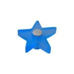 Roline 525 Πόμολο Επίπλου από Πλαστικό Σιέλ Φ43mm