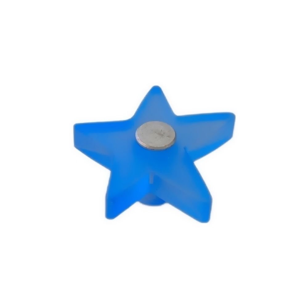 pomolo-epiplou-roline-525-siel Roline 525 Πόμολο Επίπλου από Πλαστικό Σιέλ Φ43mm - Image 1